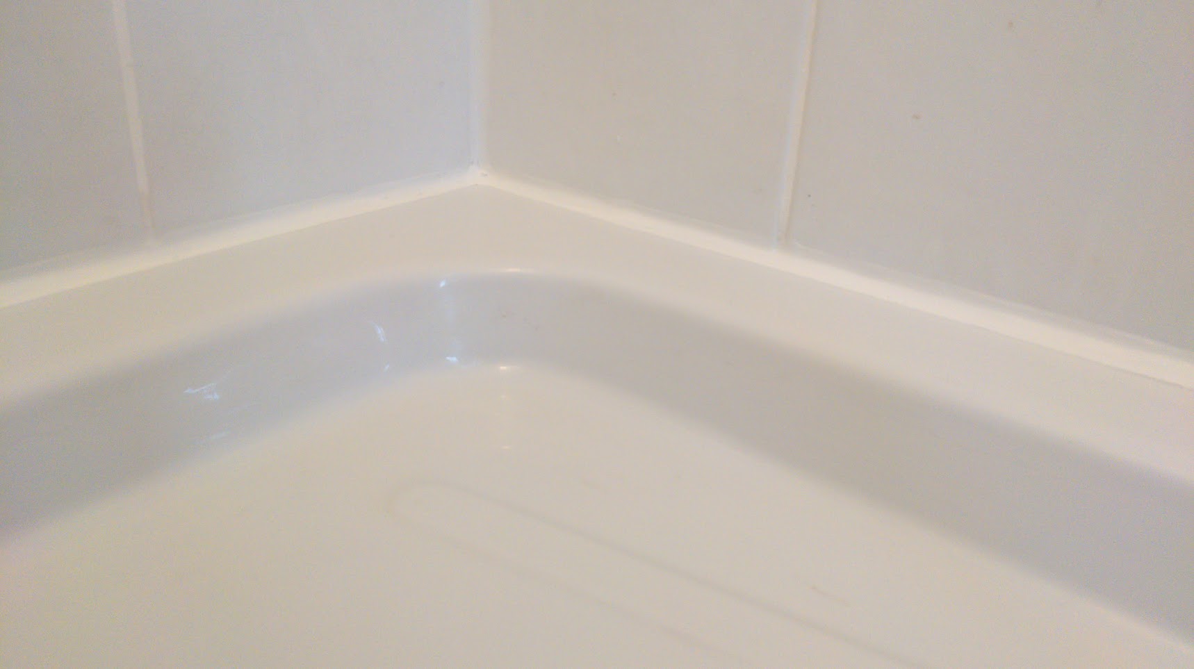 Bath re-sealing, after