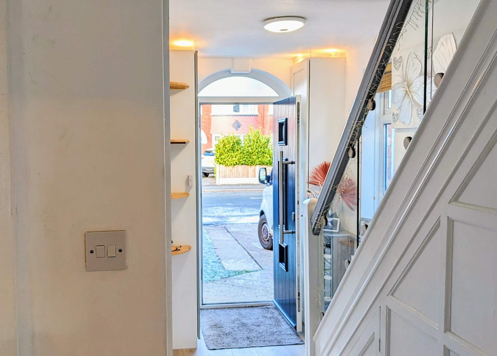 Hallway remodelling, after