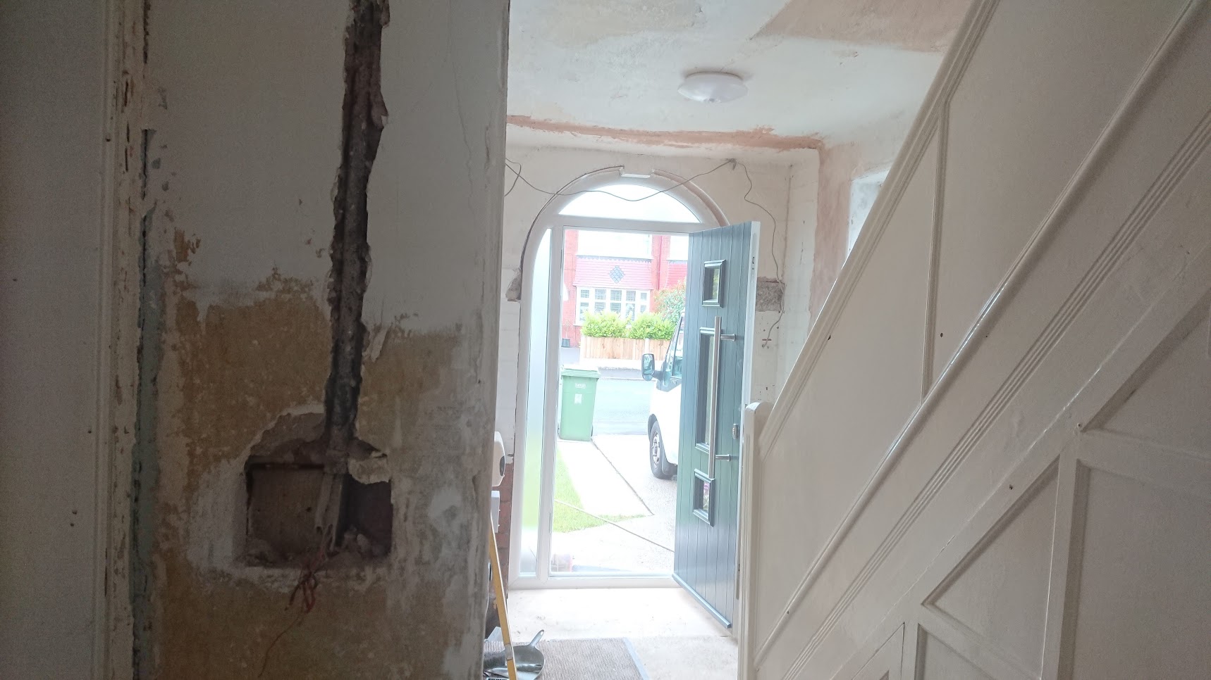 Hallway remodelling, before